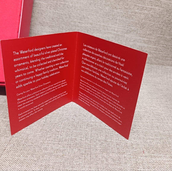 Waterford 2017 Silver Annual Cross Ornament NIB - Picture 8 of 12